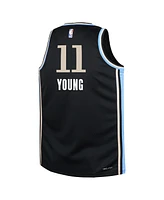 Big Boys and Girls Nike Trae Young Atlanta Hawks Swingman Jersey