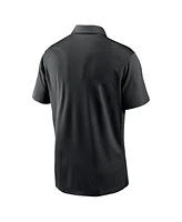 Men's Nike Black Baltimore Ravens Franchise Team Logo Performance Polo Shirt