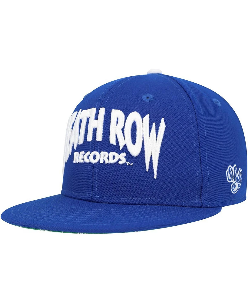 Lids Men's Royal Death Row Records Paisley Fitted Hat