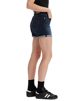 Levi's Women's Mid Rise Mid-Length Stretch Shorts