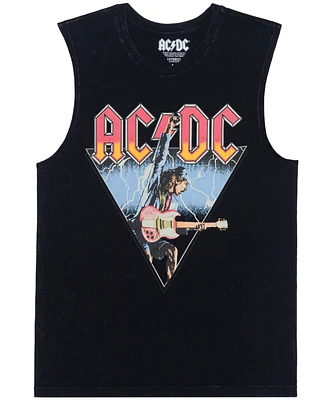 Hybrid Men's Acdc Graphic Muscle Tank Top