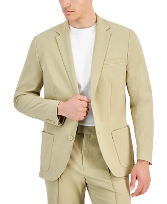 Alfani Men's Alfatech Notch Lapel Patch Pocket Blazer, Created for Macy's