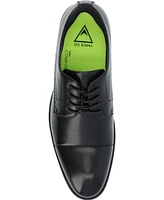 Vance Co. Men's Maning Tru Comfort Foam Cap Toe Lace-Up Derby Shoes