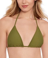 Salt + Cove Women's Slider Triagle Bikini Top, Created for Macy's