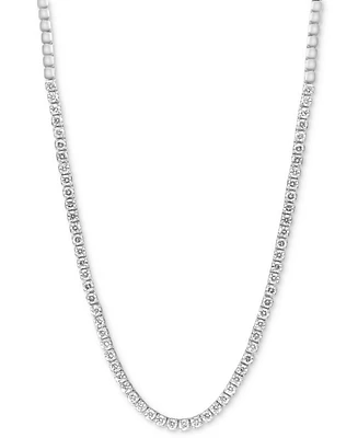 Effy Diamond 18" Tennis Necklace (5-1/10 ct. t.w.) in 14k White Gold