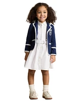 Polo Ralph Lauren Toddler and Little Girls Belted Cotton Oxford Shirtdress