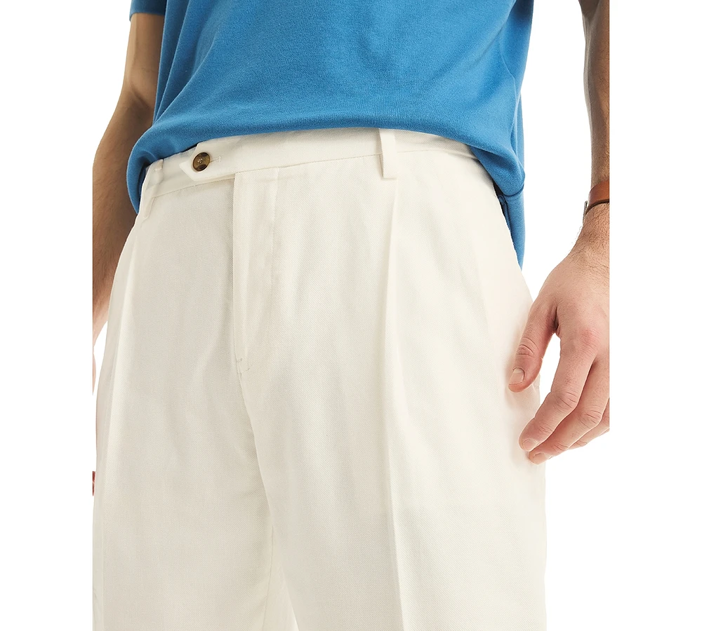 Men's Miami Vice x Nautica Linen-Blend Double-Pleated Pants