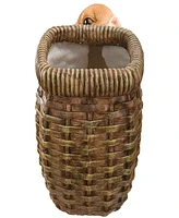 National Tree Company 7" Rabbit and Basket Flower Pot