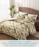 Tommy Bahama Home Birds of Paradise 4-Pc. Comforter Set