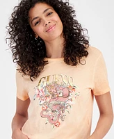 Guess Women's Dragon Short-Sleeve Crewneck Logo T-Shirt