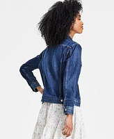 Lucky Brand Cotton Denim Trucker Jacket