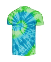 Men's Trackhouse Racing Team Collection Green, Blue Ross Chastain Melon Man Tie-Dyed T-shirt