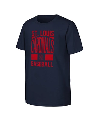 Big Boys Fanatics Navy St. Louis Cardinals Season Ticket T-shirt