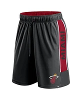 Men's Fanatics Black Miami Heat Game Winner Defender Shorts