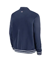 Men's Nike Navy Houston Astros Authentic Collection Full-Zip Bomber Jacket