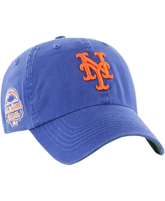 Men's '47 Brand Royal New York Mets Sure Shot Classic Franchise Fitted Hat