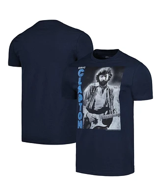 Men's Navy Eric Clapton Black & White Photo T-shirt