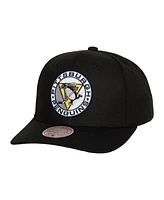 Men's Mitchell & Ness Black Pittsburgh Penguins Team Ground Pro Adjustable Hat