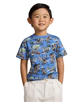 Polo Ralph Lauren Toddler and Little Boys Bear Cotton Jersey T-shirt