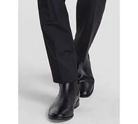 Hugo by Boss Men's Modern-Fit Solid Wool-Blend Suit Trousers