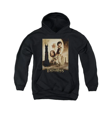 Lord Of The Rings Boys Youth Tt Poster Pull Over Hoodie / Hooded Sweatshirt