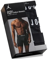 Jordan Men's 3-Pack Cotton Flight Jersey Boxer Briefs