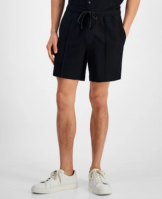 Alfani Men's Solid Pique Shorts, Created for Macy's