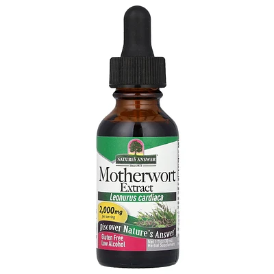 Nature's Answer Motherwort Extract 2 000 mg - 1 fl oz (30 ml) - Assorted Pre