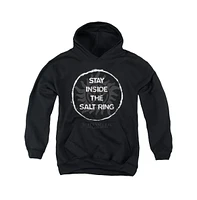 Supernatural Boys Youth Stay Inside The Salt Ring Pull Over Hoodie / Hooded Sweatshirt