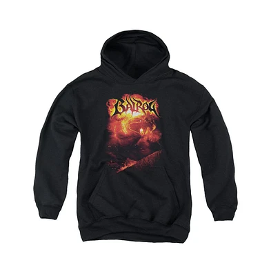 Lord Of The Rings Boys Youth Balrog Pull Over Hoodie / Hooded Sweatshirt