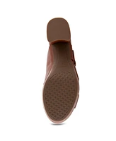 Aerosoles Women's Collin Buckle Slip-On Platforms