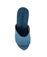 Aerosoles Women's Pierce Open Toe Wedge Sandals