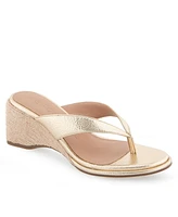 Aerosoles Women's Nero Wedge Flip Flop Sandals