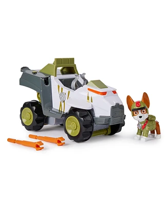 Paw Patrol Jungle Pups, Tracker's Monkey Vehicle, Toy Truck with Collectible Action Figure - Multi