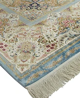 Kenneth Mink Majestic Elegance Tabriz 2'3" x 10' Runner Area Rug