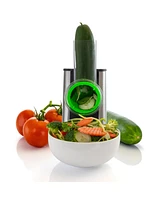 Megachef 4 in 1 Stainless Steel Electric Salad Maker, Salad Shooter, Shredder, Slicer, Chopper and Shooter