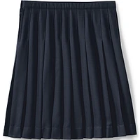 Lands' End Little Girls Pleated Skirt Below the Knee