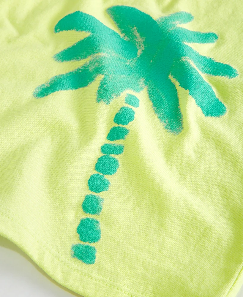 First Impressions Baby Boys Summer Palm Graphic T-Shirt, Created for Macy's