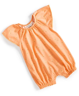 First Impressions Baby Girls Mini Lemons Printed Sunsuit, Created for Macy's