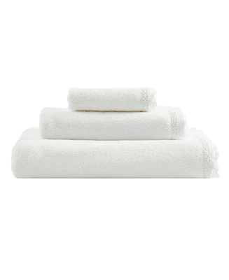Laura Ashley Juliette Cotton Terry 3-Pc Bath Towel Set