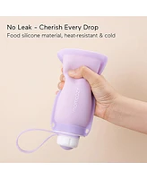 Momcozy Silicone Milk Storage Bags 5pcs-Light Purple