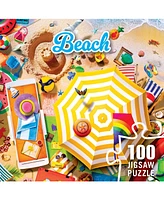 Masterpieces Beach 100 Piece Jigsaw Puzzle for kids