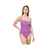 Profile by Gottex Women's Kundala one Shoulder piece swimsuit