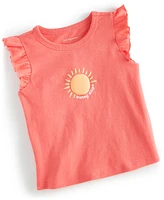 First Impressions Baby Girls Citrus Sunshine Puff Graphic T-Shirt, Created for Macy's