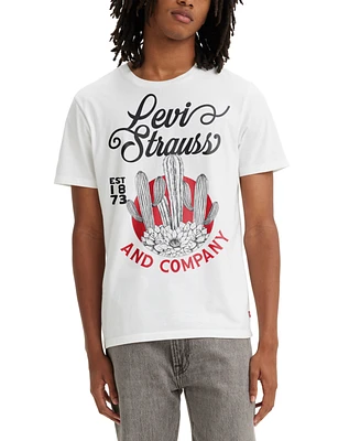 Levi's Men's Cactus Logo Graphic T-Shirt