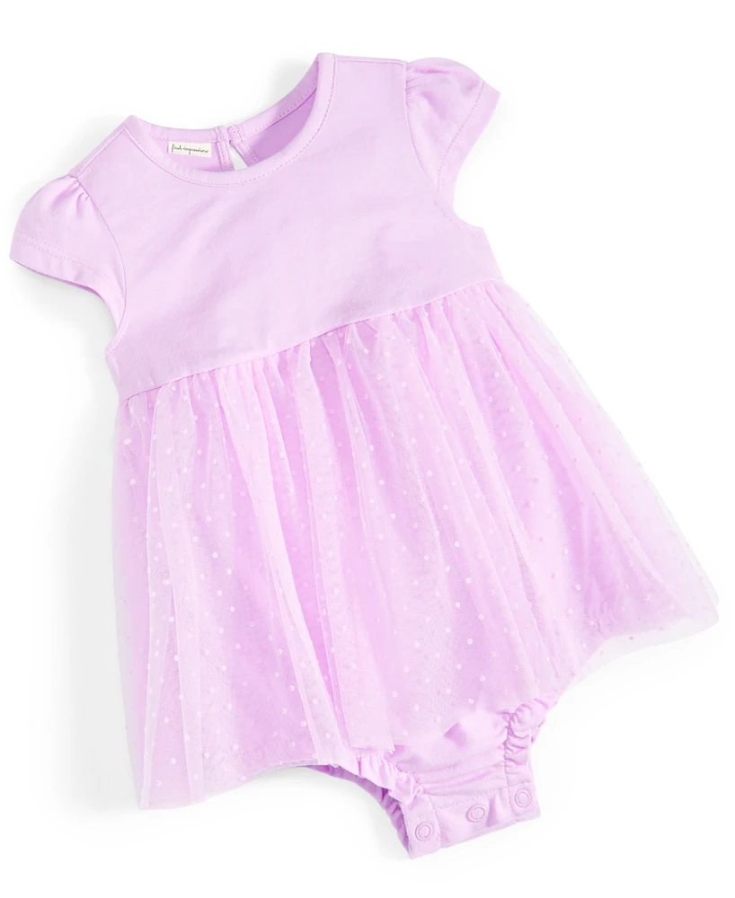 First Impressions Baby Girls Tulle Sunsuit, Created for Macy's