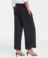 On 34th Women's Gauze Dolphin-Hem Ankle Pants, Created for Macy's