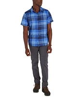 Marmot Men's Aerobora Patterned Button-Up Short-Sleeve Shirt