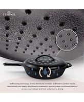 Cuisinel Cast Iron Skillet Set 8" inches + 10" inches + 12" inches