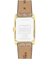 Coach Women's Reese Tan Signature C Canvas Watch 24mm